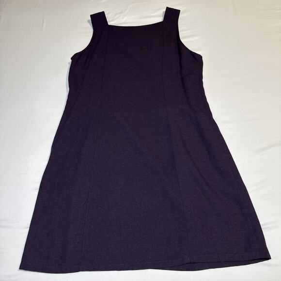 American Eagle Womens 8 Sleeveless Structured Tank Dress Sheath Square Neck EUC - Picture 12 of 15